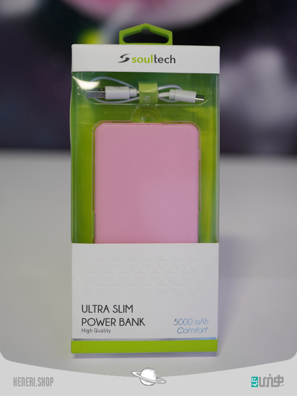 پاوربانک Soultech 5000 mAh Powerbank BT033B