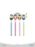 هولدر دیواری مسواک مدل خانواده برند مینیسو Miniso family toothbrush wall holder