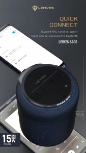 اسپیکر 360 درجه مدل s805 قابل حمل 360 degree portable speaker model s805