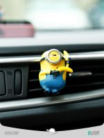 خوشبو کننده خودرو طرح مینیون مینیسو Minion Miniso car air freshener