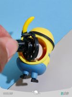 خوشبو کننده خودرو طرح مینیون مینیسو Minion Miniso car air freshener