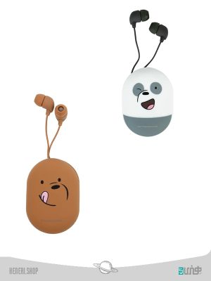 هندزفری عروسکی سیلیکونی مینیسو Miniso Silicone Doll Handsfree