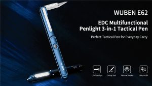 قلم نوری WUBEN E62 چند منظوره Multifunction pen light WUBEN E62