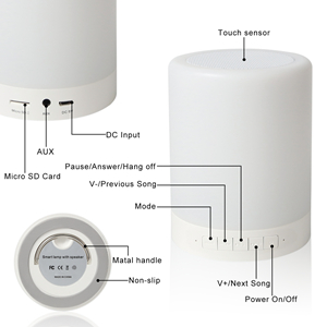 لامپ لمسی و اسپیکر قابل حمل Touch Lamp Portable Speaker