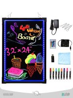 تخته سیاه با نور ال ای دی Blackboard with LED light