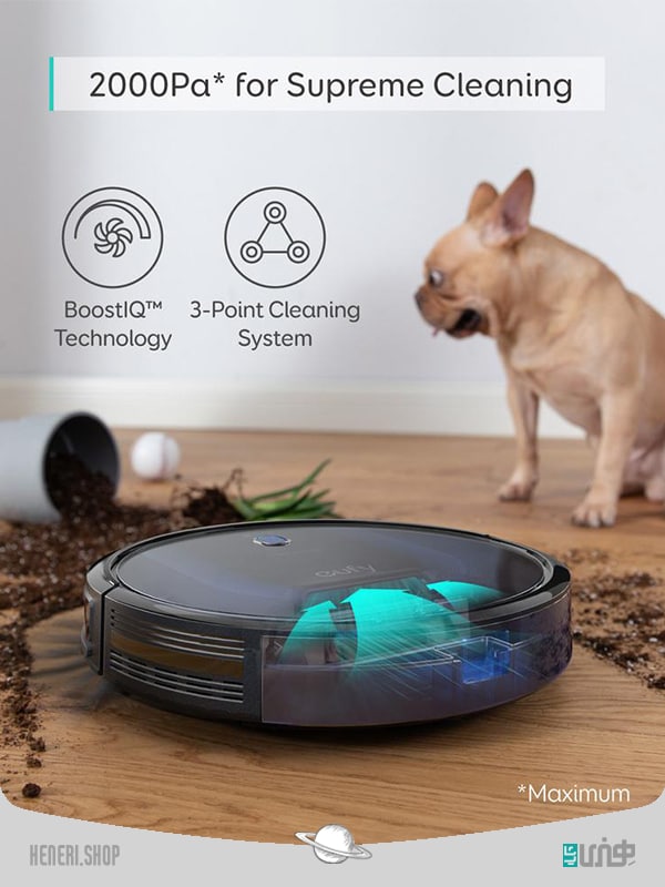 جاروبرقی رباتی eufy by Anker هوشمند 2 در 1 هیبریدی G10 eufy by Anker smart 2 in 1 hybrid robot vacuum cleaner