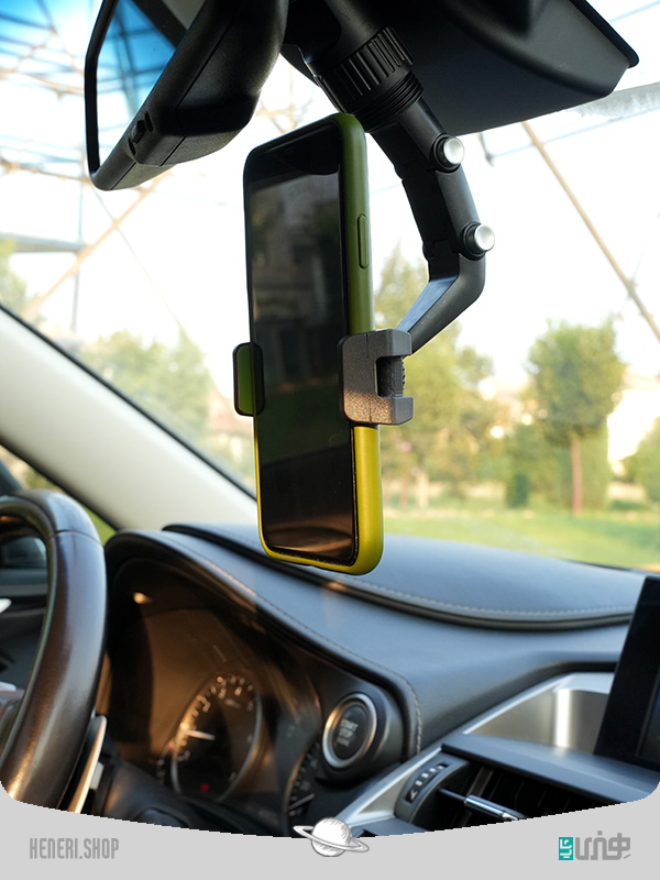 هولدر آینه ای خودرو با چرخش 360 درجه Car mirror holder with 360 degree rotation