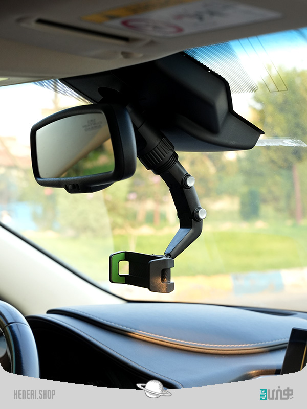 هولدر آینه ای خودرو با چرخش 360 درجه Car mirror holder with 360 degree rotation