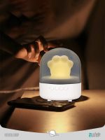 اسپیکر و چراغ خواب طرح گربه Cat speaker and night light