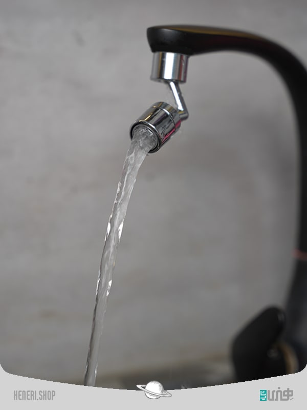 سرشیر آب چرخان تلسکوپی Rotating telescopic faucet