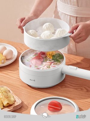 ماهیتابه و بخارپز برقی شیایومی Xiaomi electric frying pan and steamer