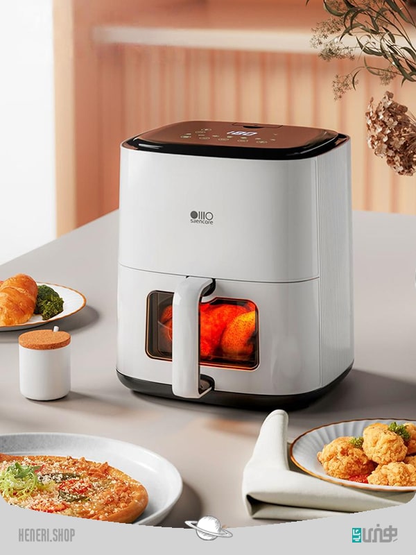 سرخ کن و هوا پز شیائومی مدل Xiaomi fryer and air cooker Silencare SC-K509