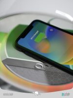 اسپیکر RGB دار وایرلس شارژ RGB speaker with wireless charging