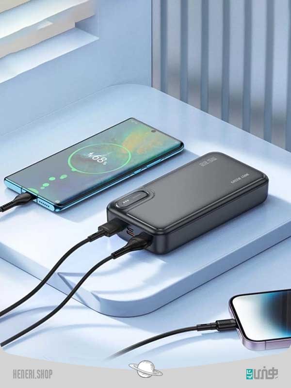 پاوربانک 20 وات فست شارژ گرین لاین Power bank 20w fast charging green lion