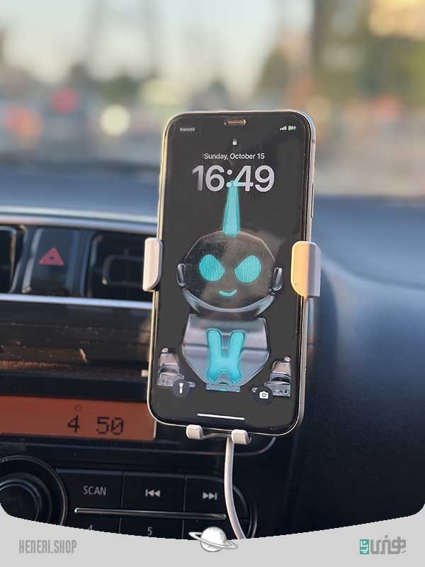 هولدر ماشین وایرلس شارژ Wireless charging car holder