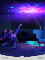 پروژکتور و چراغ خواب کهکشانی Galaxy projector and night light